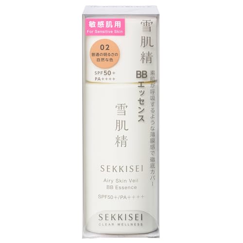 Sekkisei Airy Skin Veil BB Essence Natural Shade 30mL SPF50+