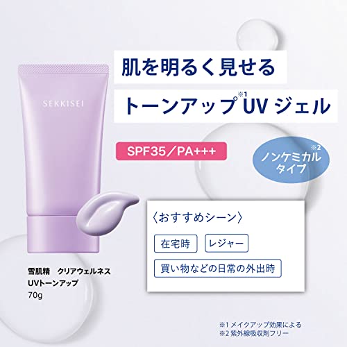 Sekkisei UV Tone Up Kit with Sensitive Skin Lotion 35mL