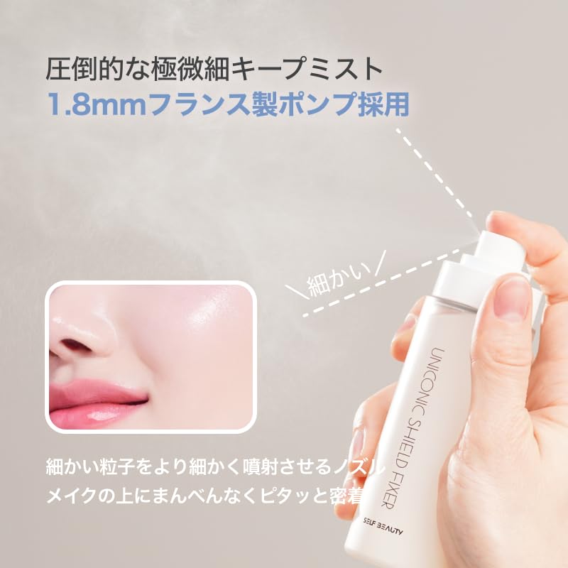 self beauty Uniconic Shield Makeup Fixer for Oily Skin Control 50ml