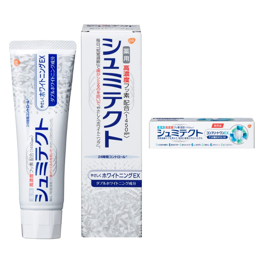 [Amazon.co.jp Exclusive] Schmitt Toothpaste Gentle Whitening EX [Quasi-drug] Whitening Toothpaste for Sensitive Teeth Care High Concentration Fluoride <1450ppm> + Bonus Included