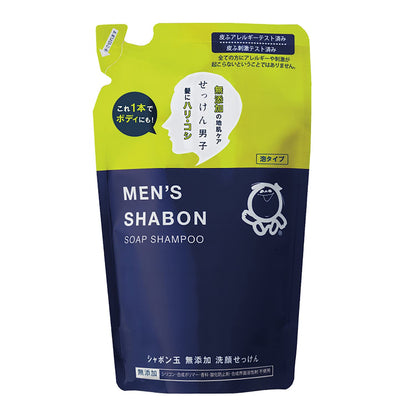 SHABONDAMA SOAP シャボン玉 メンズシャボンソープシャンプー つめかえ用 420mL