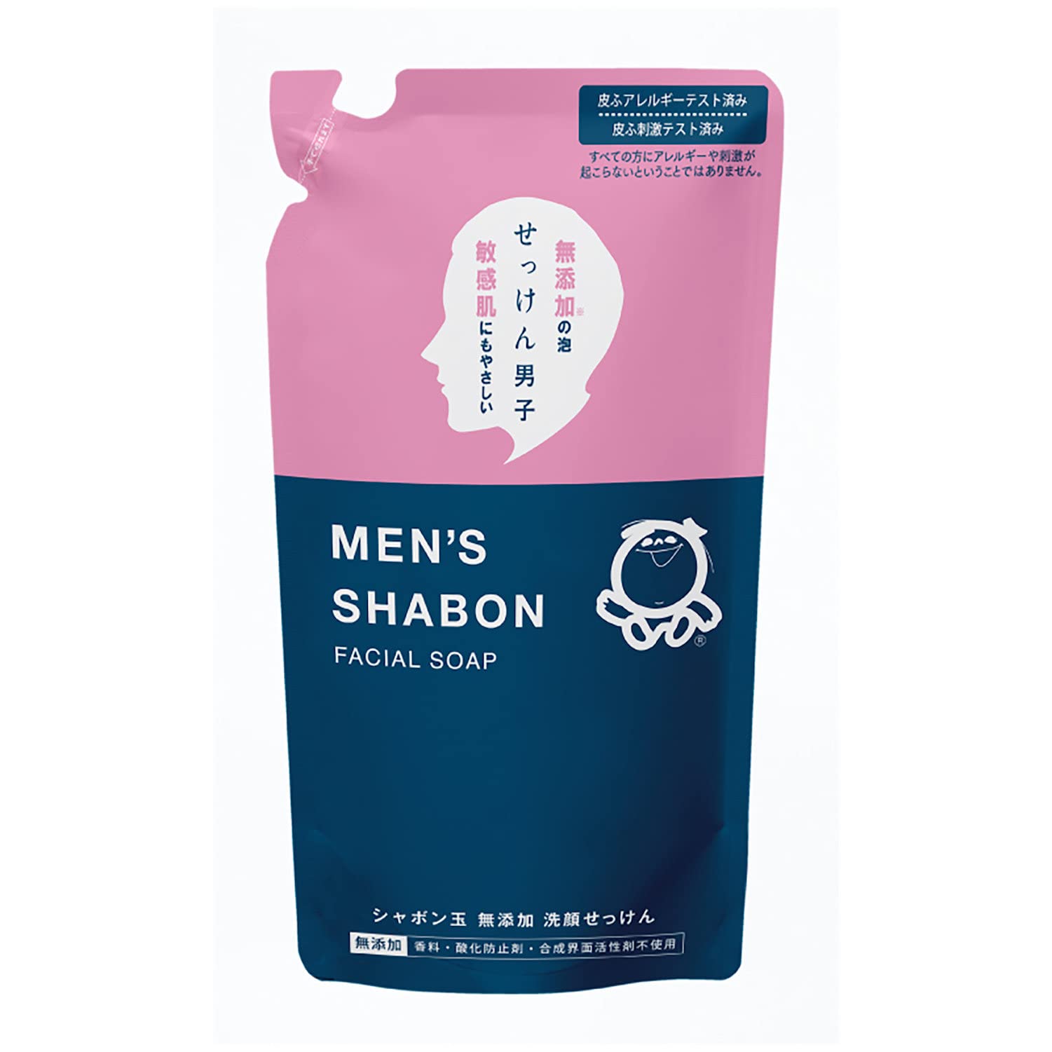 SHABONDAMA SOAP シャボン玉石けん メンズシャボンフェイシャルソープ つめかえ用 250mL