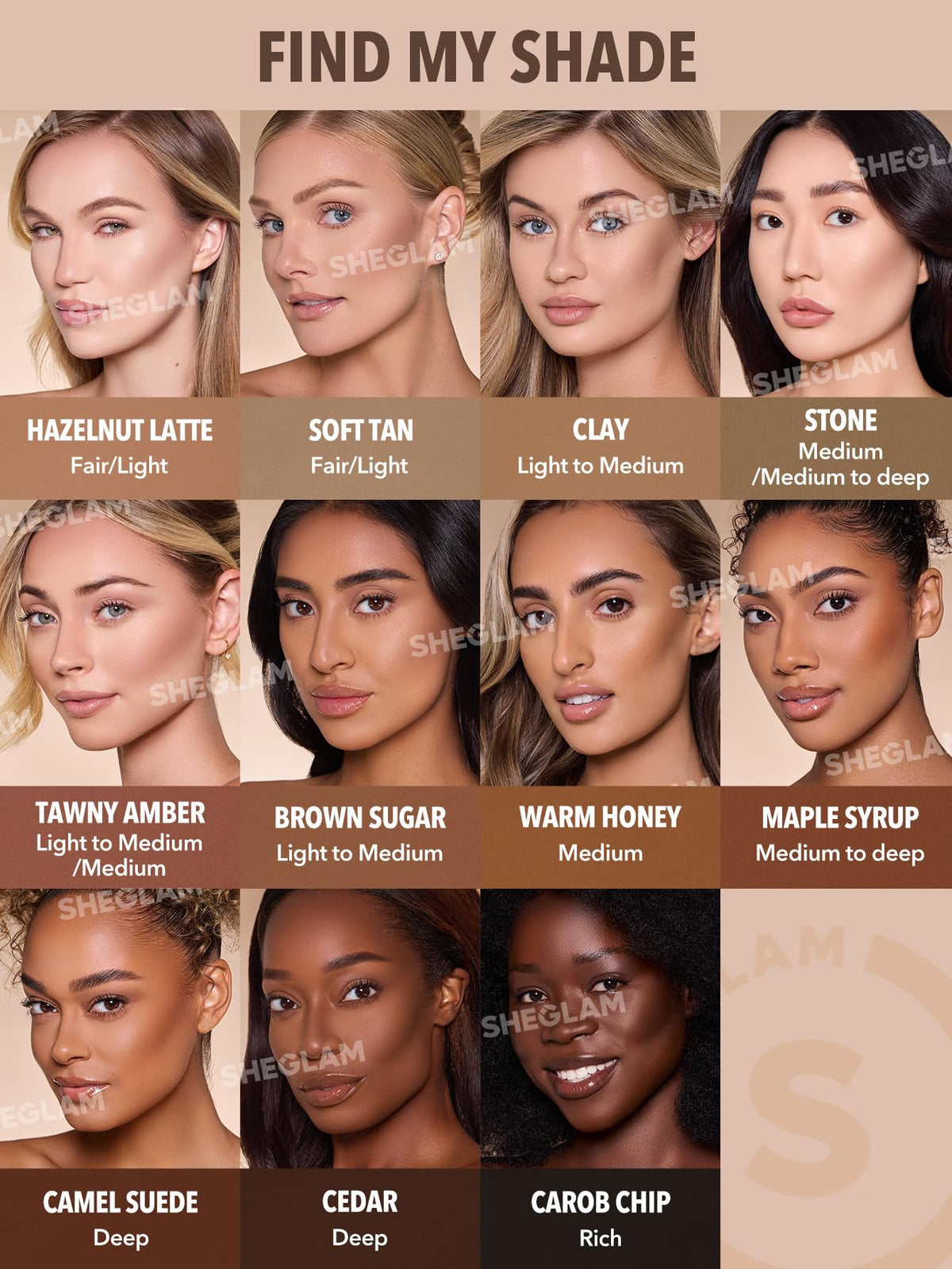 SHEGLAM Liquid Bronzer Waterproof Contour for Sculpting and Definition