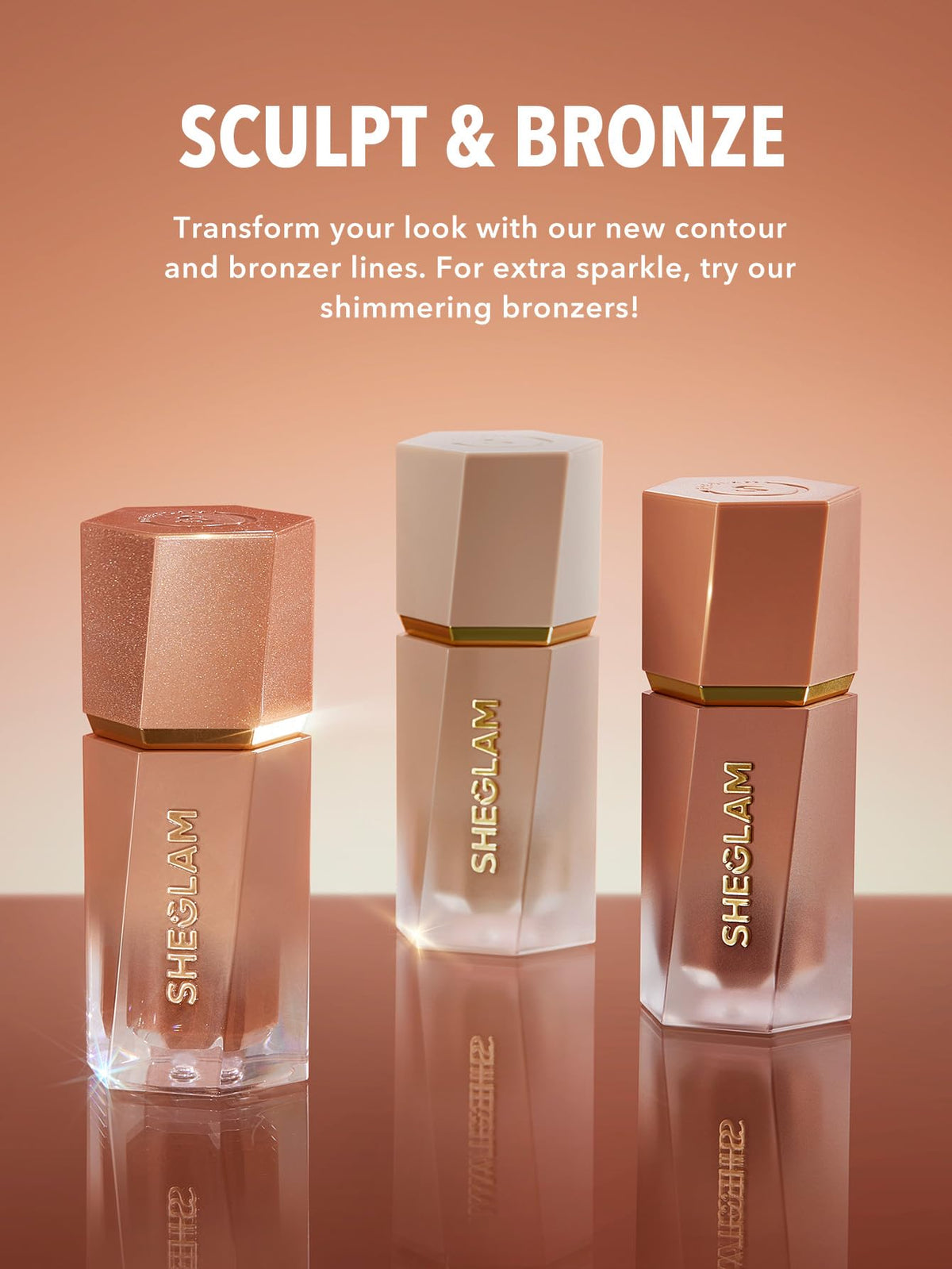 SHEGLAM Liquid Bronzer Waterproof Contour for Sculpting and Definition