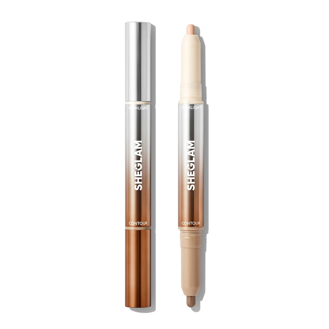 SHEGLAM 2in1 Nose Contour and Highlight Pen Long-Lasting Cream Bronzer