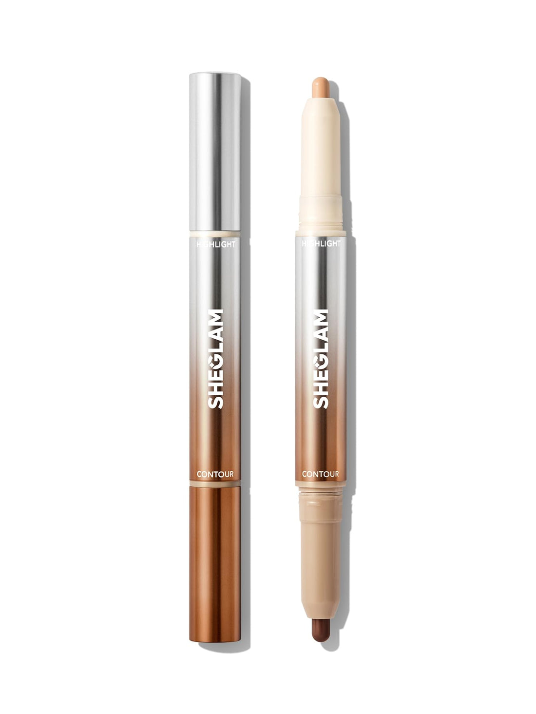 SHEGLAM 2in1 Contour and Highlight Pen Long-Lasting Cream Bronzer