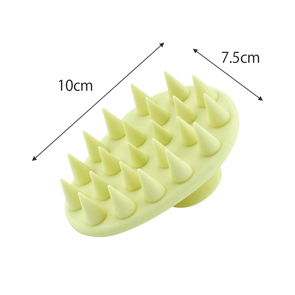 Shimomurakihan Brosse à Shampooing Grande Crème Jaune
