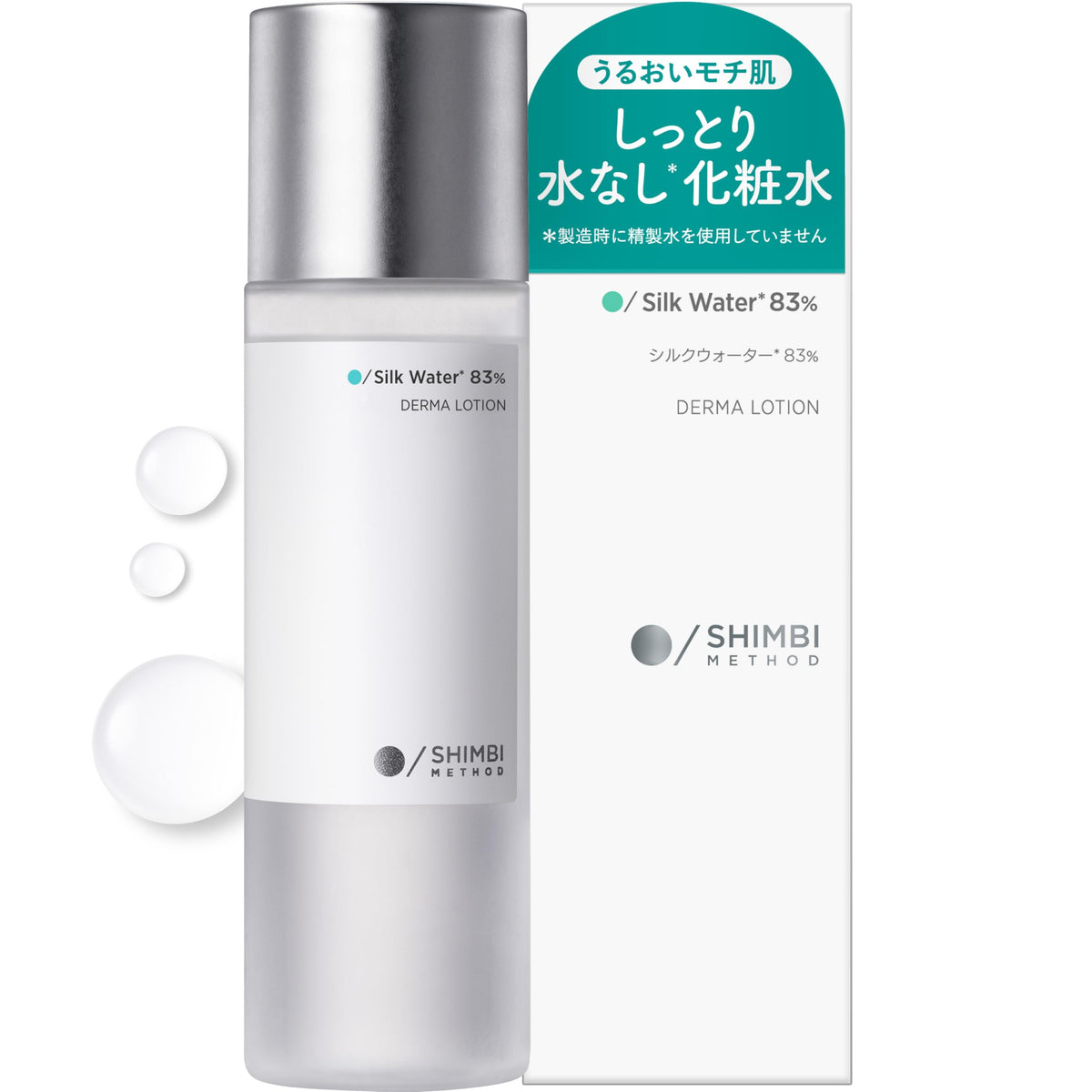 Shimbi Method Hydrating Lotion with 83% Silk Water 120ml