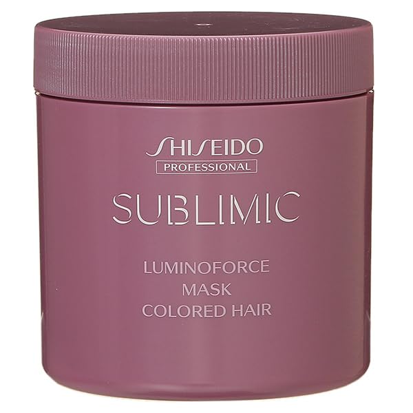 Shiseido Sublimic Luminoforce Mask 680g for Glossy Hair