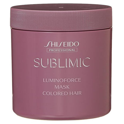 Shiseido Sublimic Luminoforce Mask 680g for Glossy Hair