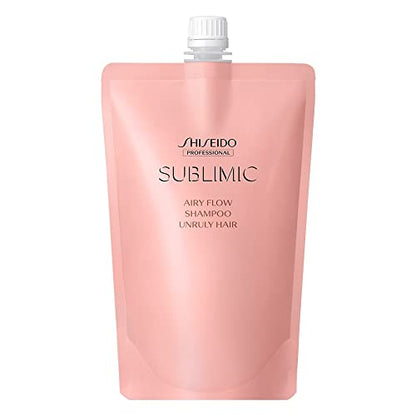Shiseido Professional Sublimic Airy Flow Shampoo 450ml Refill for Manageable Hair
