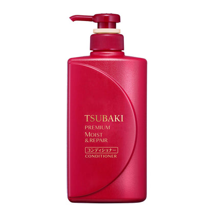 SHISEIDO TSUBAKI Premium Moist Hair Conditioner 490ml for Salon Finish