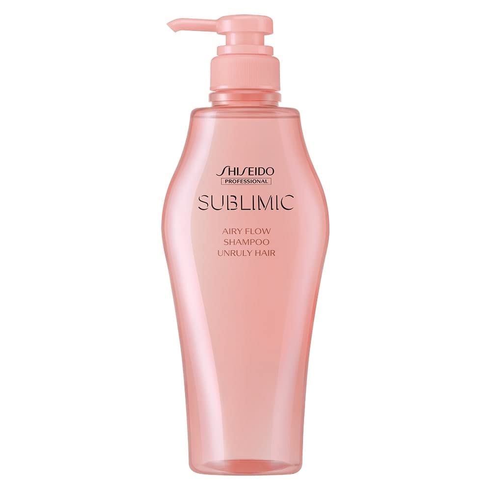 Shiseido Sublimic Airy Flow Shampoo 500mL for Manageable Hair