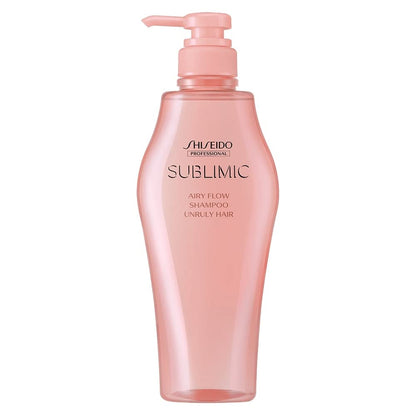 Shiseido Sublimic Airy Flow Shampoo 500mL for Manageable Hair