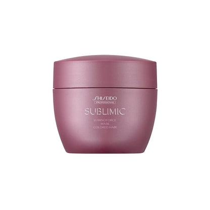 Shiseido Sublimic Luminoforce Mask 200g for Glossy Hair