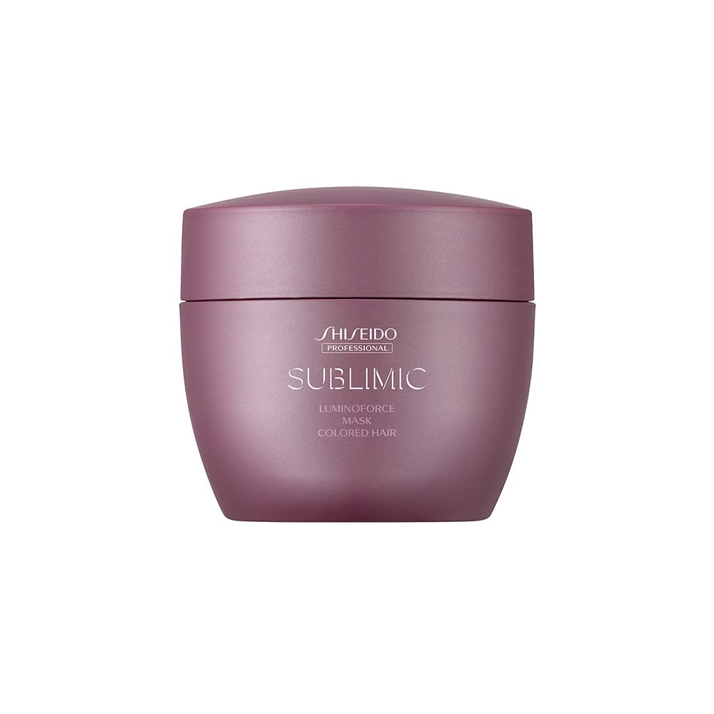 Shiseido Sublimic Luminoforce Mask 200g for Glossy Hair