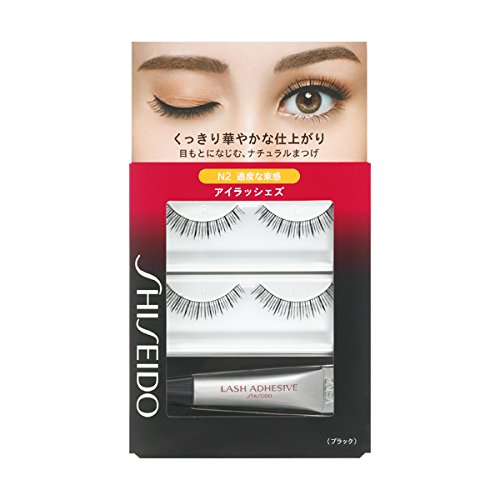 Shiseido Eyelashes N2 2 Sets, Adhesive 3.3g