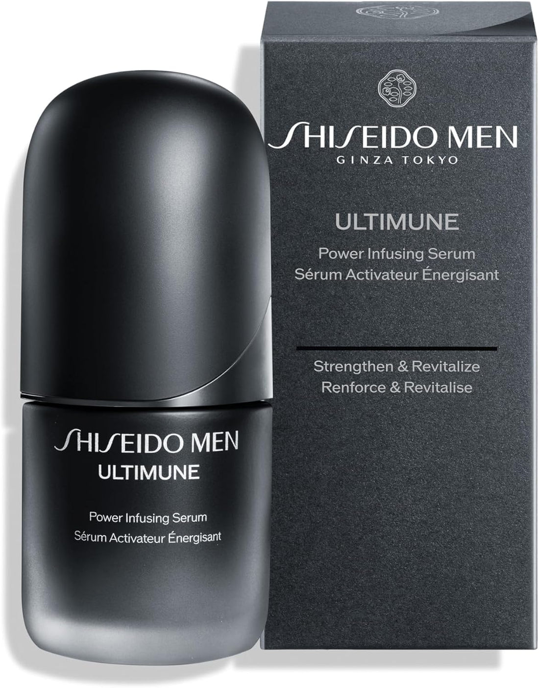 SHISEIDO MEN Sérum Ultimune 30mL pour hommes avec parfum frais