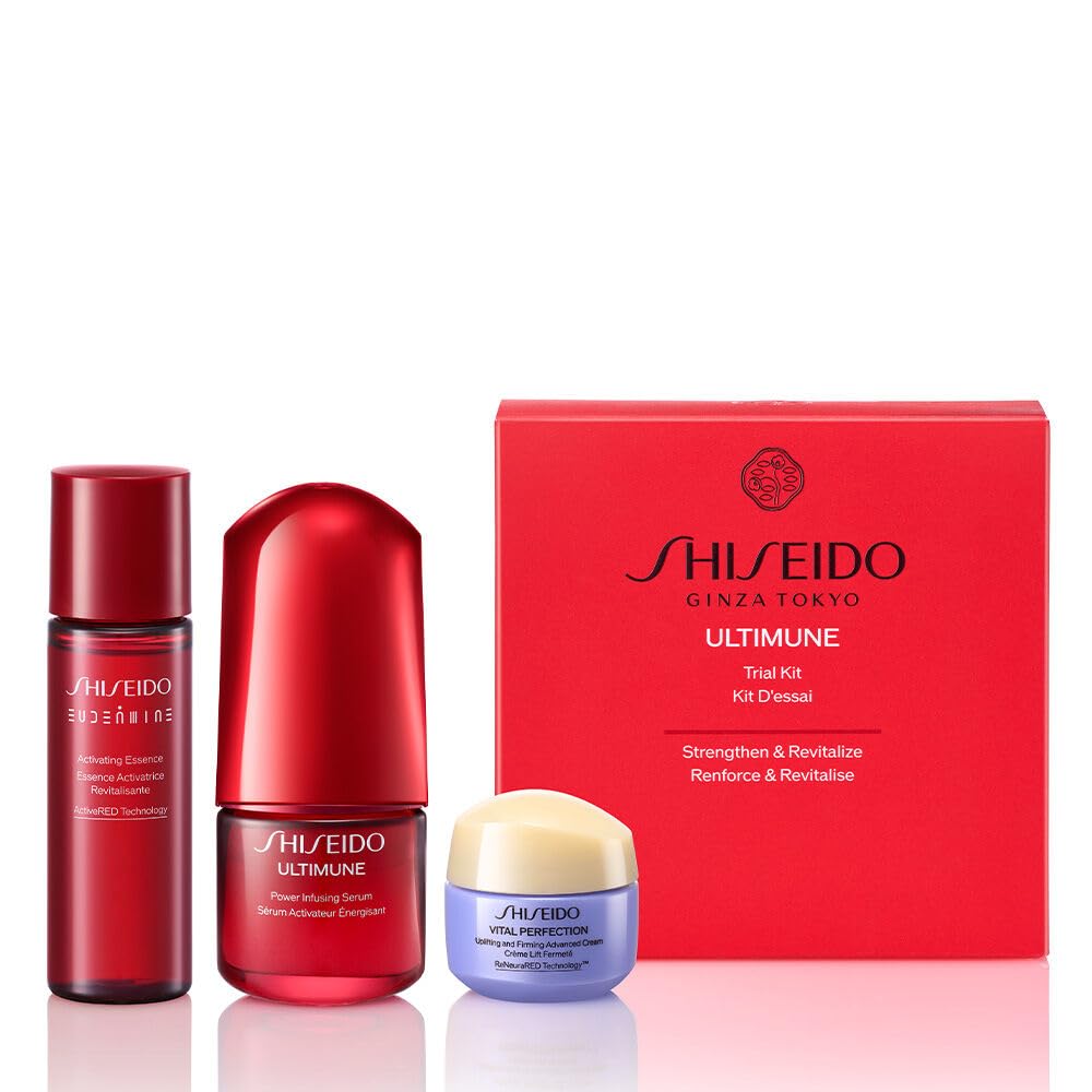SHISEIDO GINZA TOKYO Trial Kit with Serum and Cream for Japanese Skincare