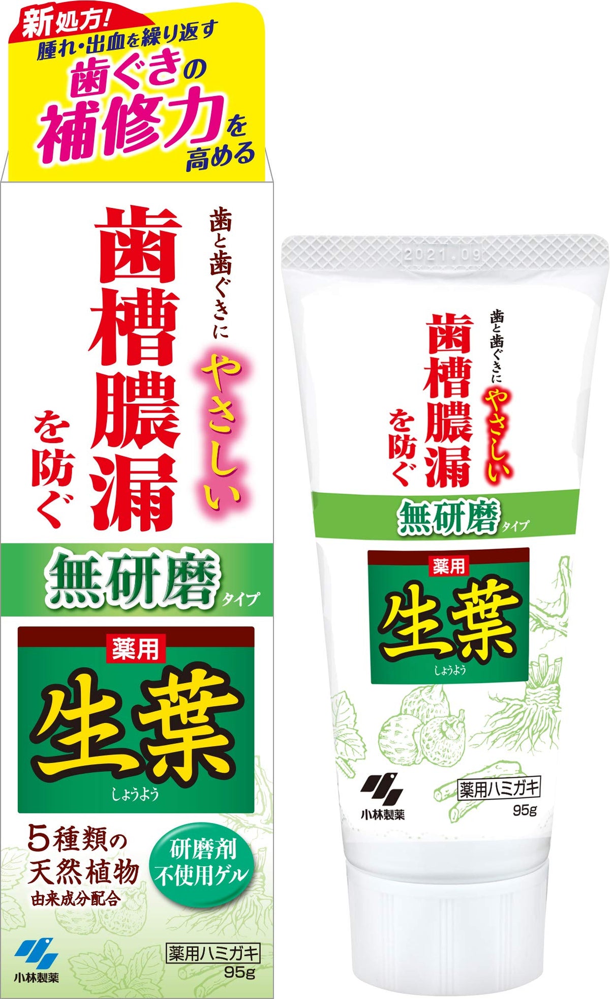 Shouyou Pâte à Dent Naturelle 95g Pour un Soin Doux des Gencives