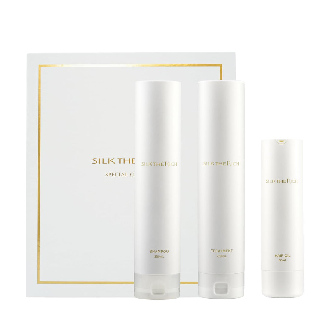 SILK THE RICH Hair Care Special Gift Set for Mother&