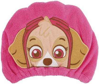 スケーター(Skater) 吸水 速乾 アニマル タオルキャップ パウ・パトロール スカイ 縦23×横17cm TOC11-A