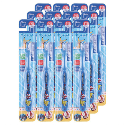 [Amazon.co.jp Exclusive] Skater Toothbrush 12-Piece Set for Elementary School Students Ages 6-12 Soft Bristle Pokémon 15.5cm TB6S-A