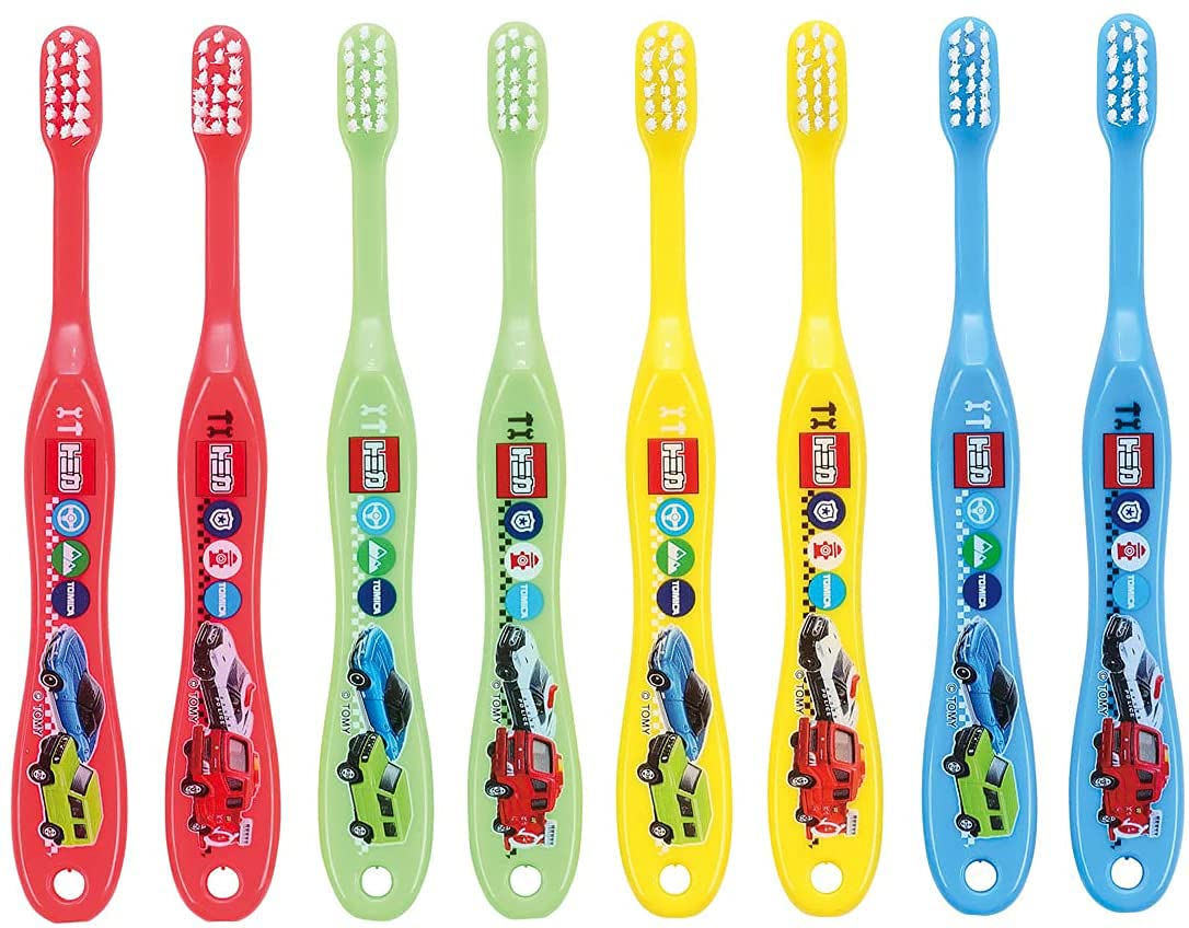 Skater Toothbrush for Preschoolers 3-5 Years Soft 8 Pieces 14cm Tomica TB5SE-A