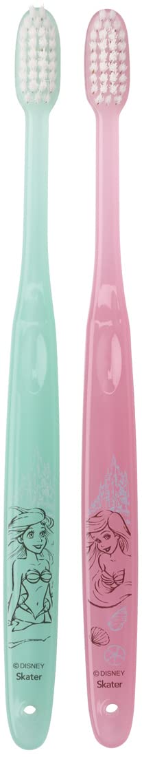Skater Toothbrush Compact Head 2-Pack for Comfortable Cleaning