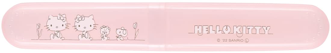 Skater Toothbrush Case Hello Kitty Line Design Sanrio TBC2-A