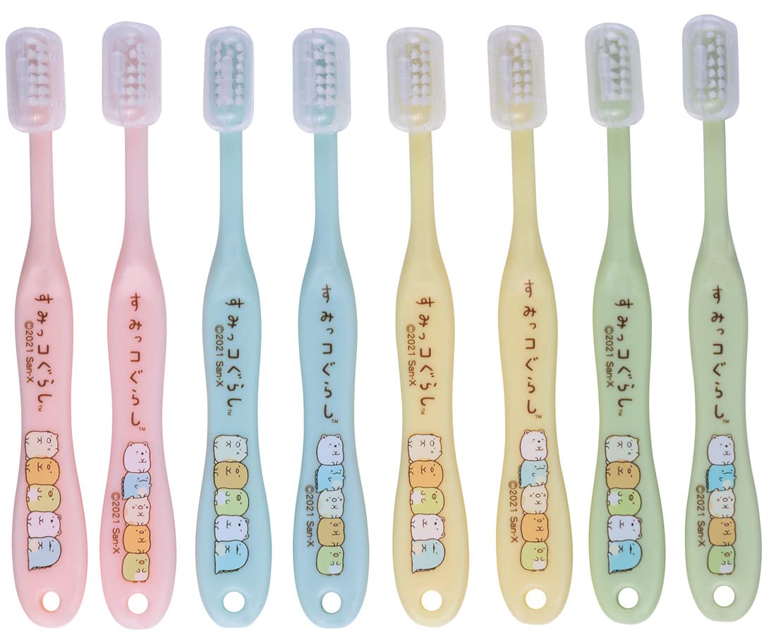 Skater Toothbrush for Preschoolers 3-5 years Soft 8 pieces Sumikkogurashi 14cm TB5SE-A