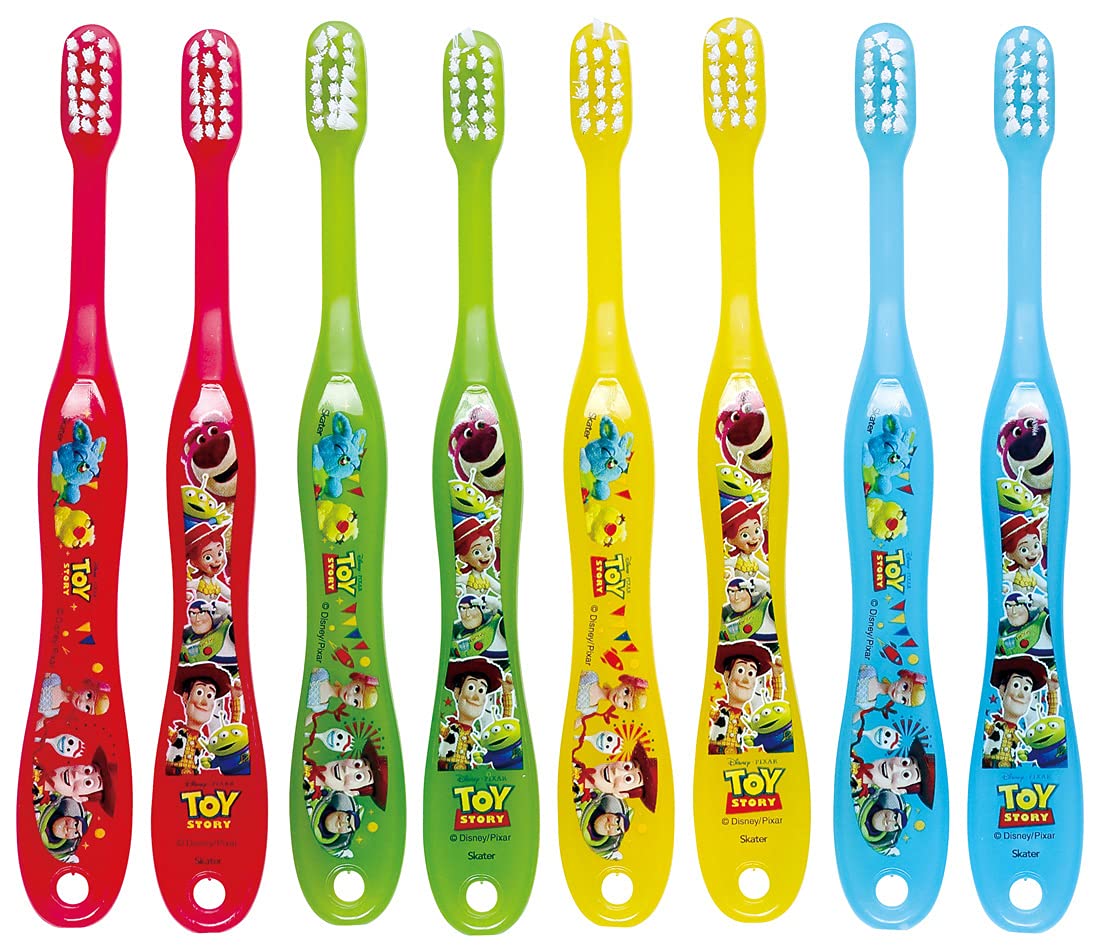 Skater Toothbrush for Preschoolers Soft 8 Pieces 14cm Toy Story