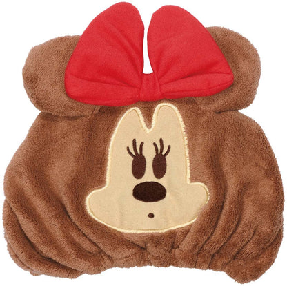 Skater Quick-Dry Animal Towel Cap Disney Minnie Mouse 23cm x 17cm
