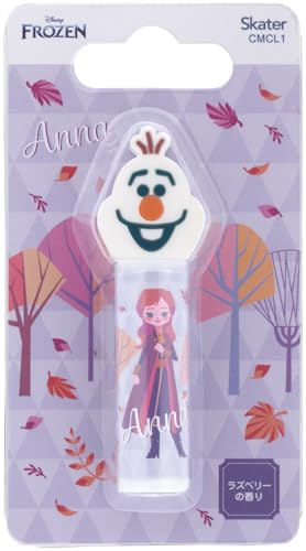 Skater Mascot Lip Cream for Kids Cosmetic Moisturizing with Vaseline Gift Present Disney Anna Girl CMCL1