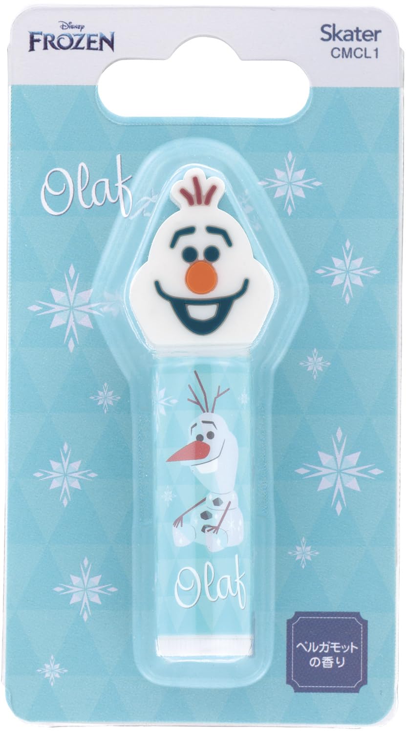 Skater Mascot Lip Cream for Kids Cosmetics Moisturizing with Vaseline Gift Present Disney Olaf CMCL1