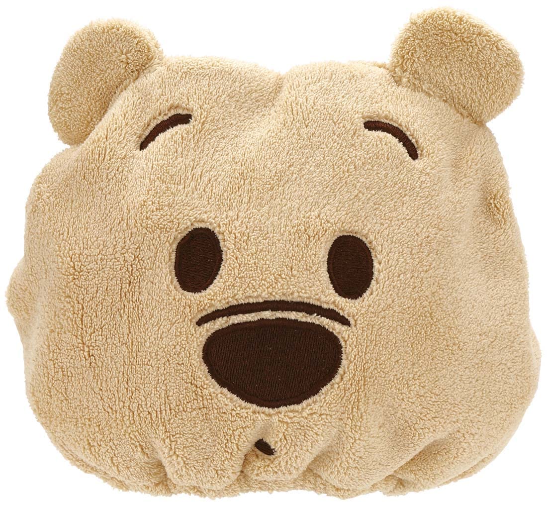 Skater Quick-Dry Towel Cap Featuring Disney Winnie the Pooh 23cm x 17cm