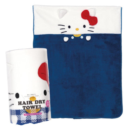 Skater Quick-Dry Hair Dry Towel Hello Kitty 40x100cm