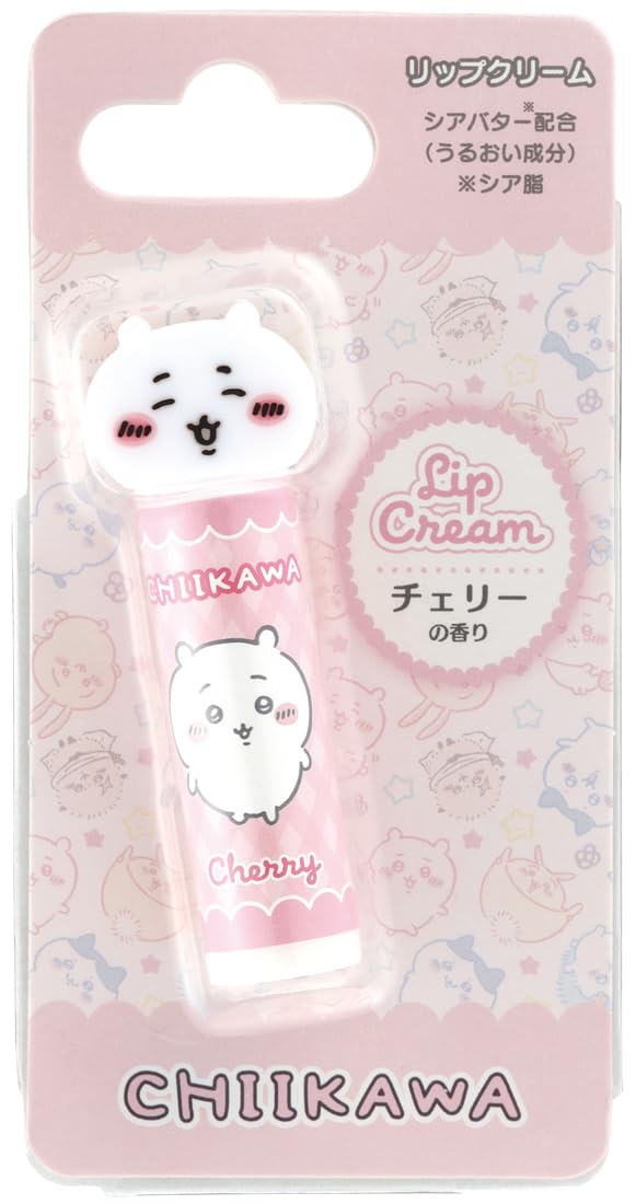 Skater Mascot Lip Cream Chikawa Cherry Scent 15g