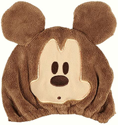 Skater Quick-Dry Animal Towel Cap Disney Mickey Mouse 23x17cm