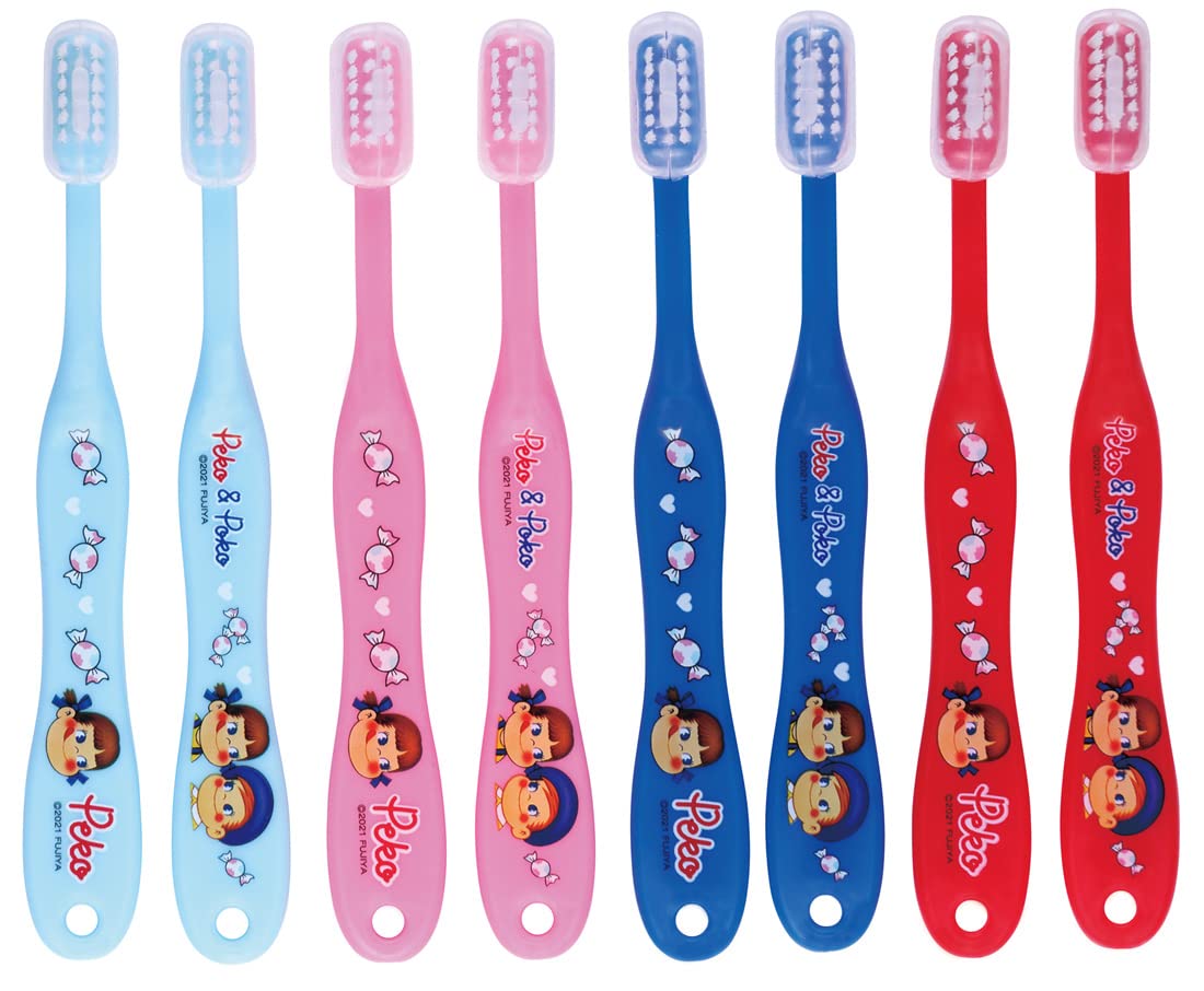 Skater Toothbrush for Preschoolers Soft 8 Pieces 14cm Fun Design