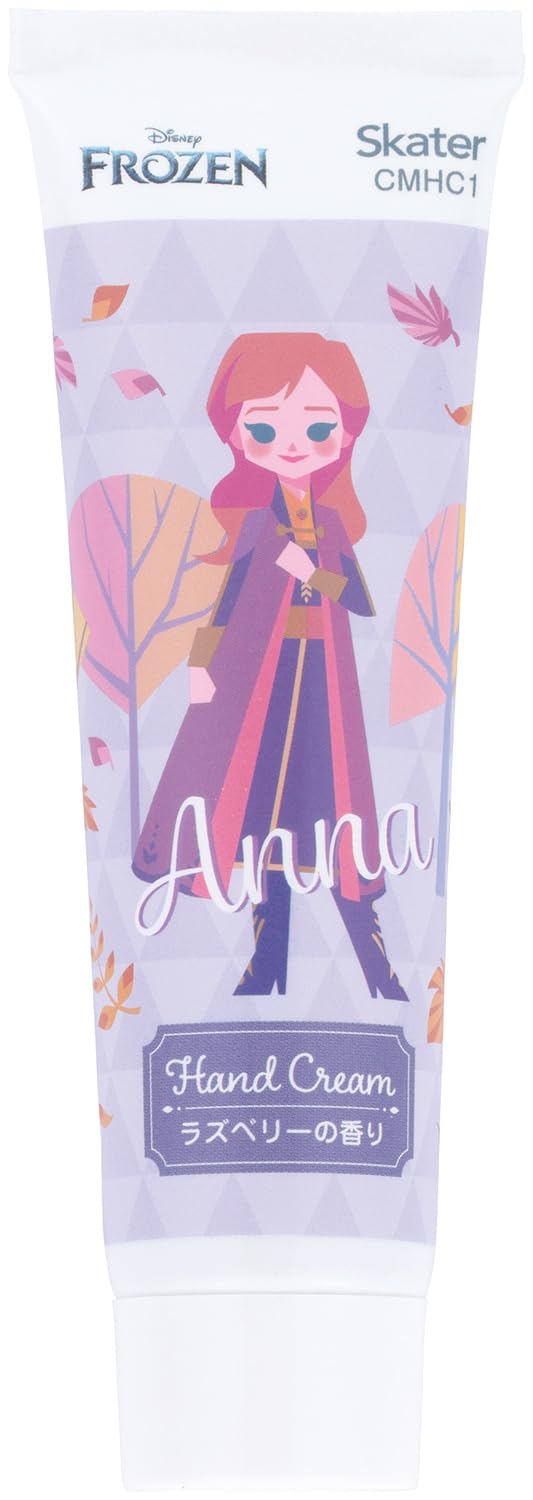 Skater Hand Cream Disney Anna Character Moisturizing Formula