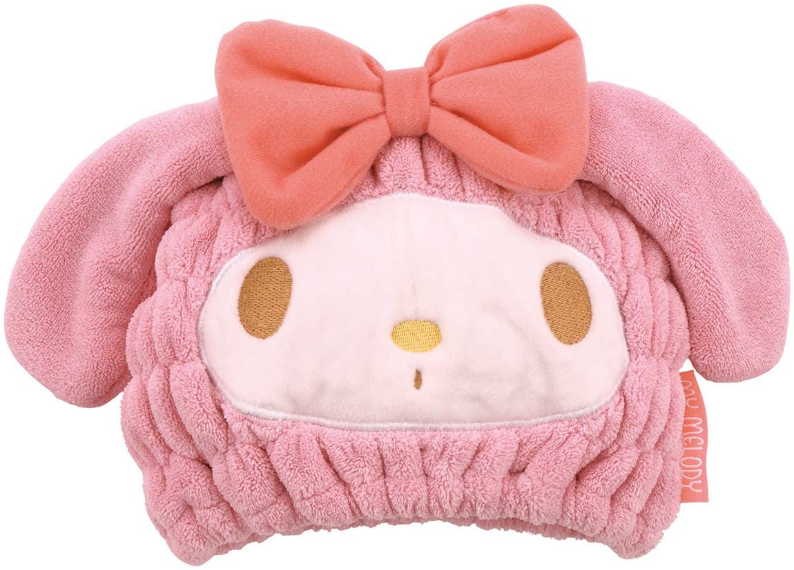 Skater Quick-Drying Animal Towel Cap My Melody 23x17cm