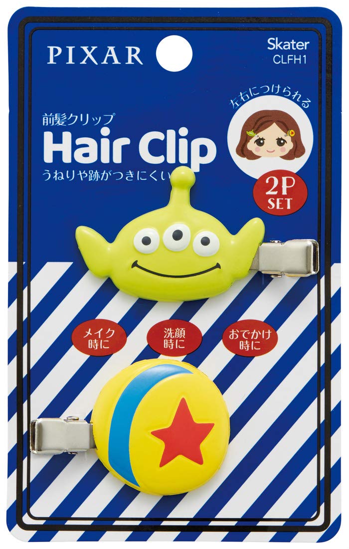 Skater Bang Clips Hair Clips Hair Accessories 2-Piece Set Toy Story Disney CLFH1