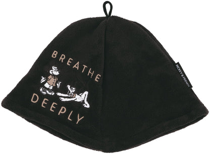 Skater Sauna Hat Sauna Cap Head Circumference 64cm Quick Drying with Loop Disney Mickey &amp; Friends BSHT1