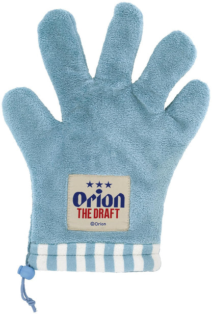 Skater Hair Drying Gloves Hair Drying Towel 26cm Quick Absorbent Orion Beer BSDMT1-A