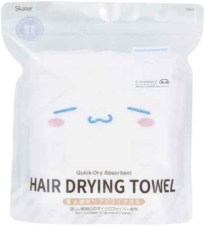 Skater Hair Drying Towel 40x100cm for Quick Absorption and Comfort