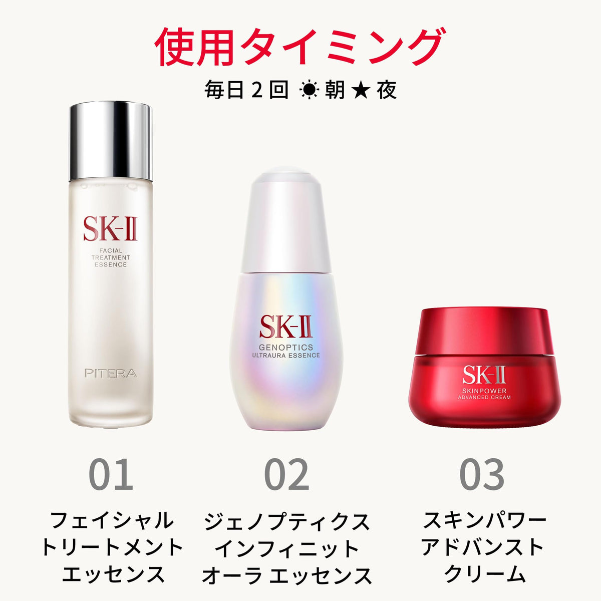 SK-II Crème hydratante Skin Power Advanced 80g pour un soin de la peau japonais