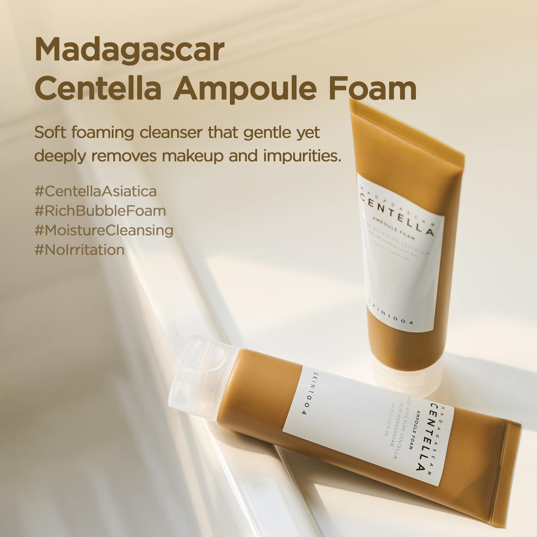 SKIN1004 Madagascar Centella Ampoule Foam 125ml for Japanese Skincare