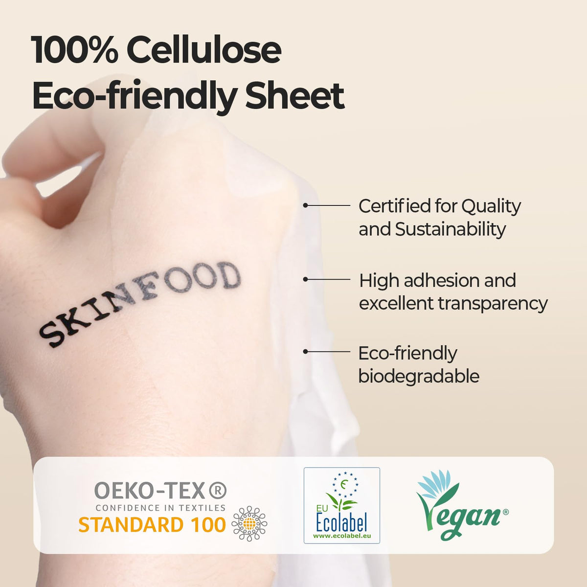 SKINFOOD 1957 Daily Mask Pack with Acorn Peptide for Skin Care