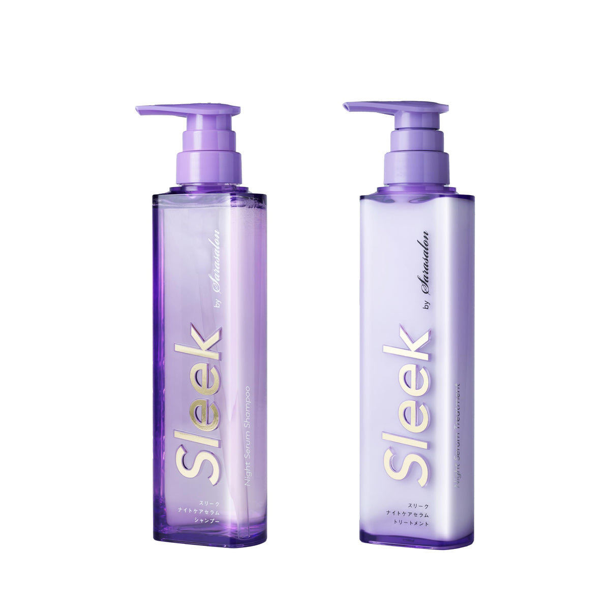 Sleek by Sarasalon Night Care Shampoo and Treatment Set 360ml